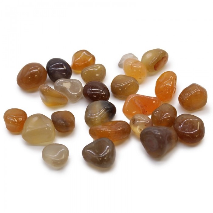 Καρνεόλιο - Κορνεόλη (Carnelian) Βότσαλα - Πέτρες (Tumblestones)